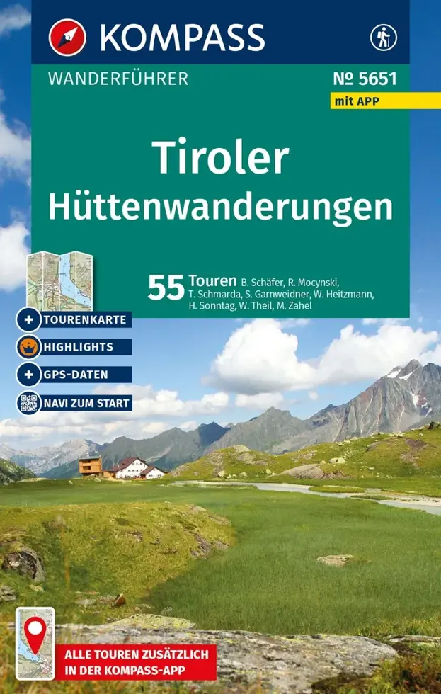 Wandelgids WF 5651 Tiroler Hütten