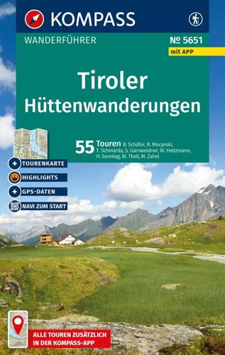 Wandelgids WF 5651 Tiroler Hütten