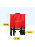 Bolderkar - Opvouwbaar -  80 KG
