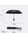 Nafaka Automatische storm paraplu met opberghoes