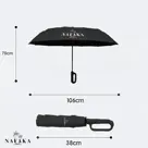 Nafaka Automatische storm paraplu met opberghoes