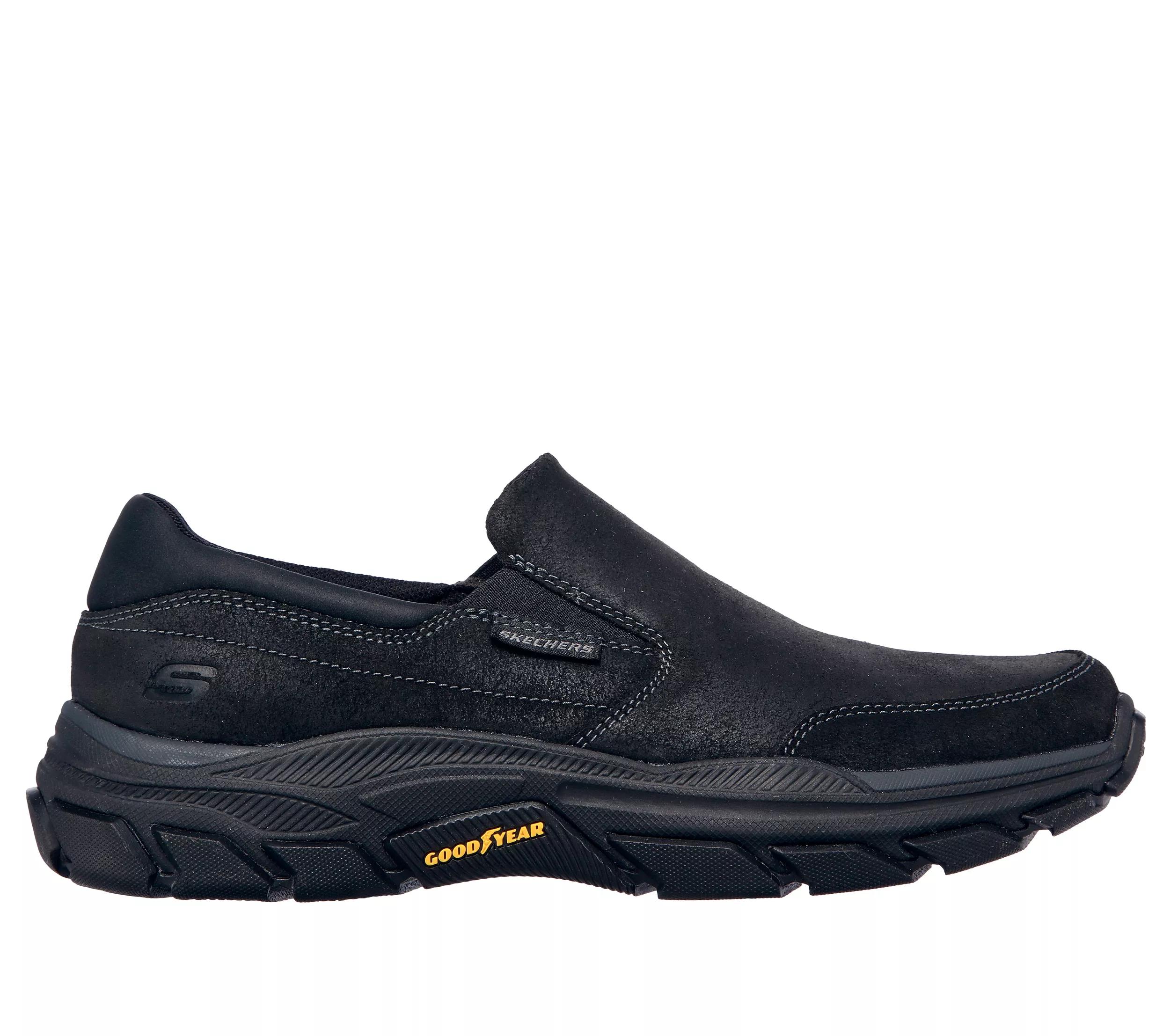 Skechers Respected Calum  Wandelsneakers heren  Zwart   42