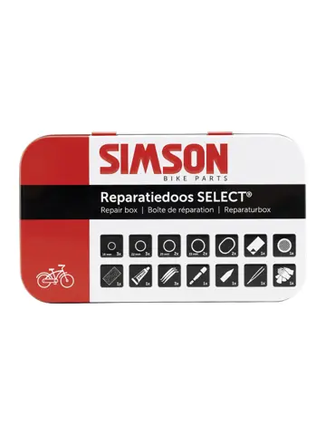 Simson reparatiedoos Select 23-delig