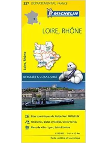 Wegenkaart Local 327 Loire - Rhone