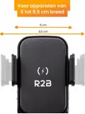 Telefoonhouder Auto met Draadloze Oplader