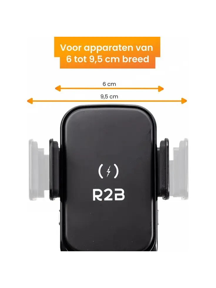 Telefoonhouder Auto met Draadloze Oplader