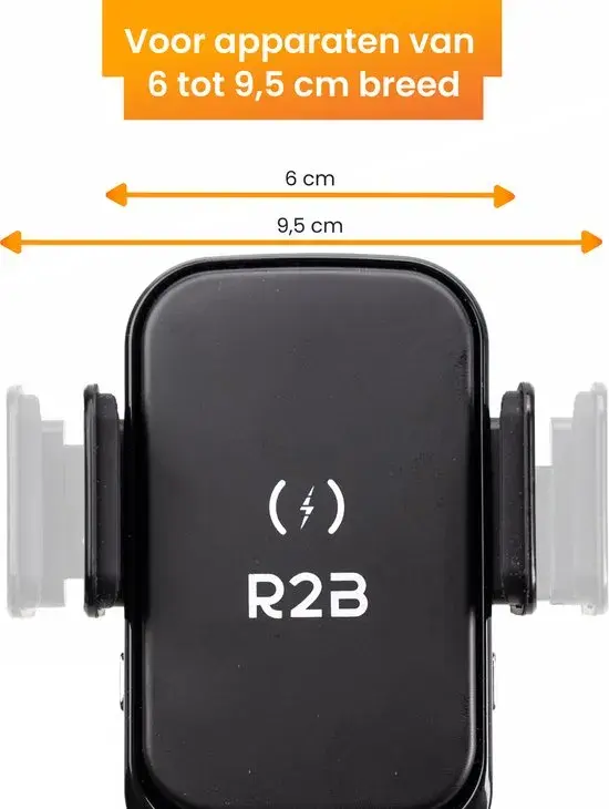 Telefoonhouder Auto met Draadloze Oplader