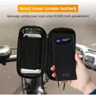 Telefoonhouder Fiets +Powerbank 10000 mAh