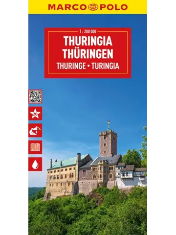 Wegenkaart 07 Thüringen