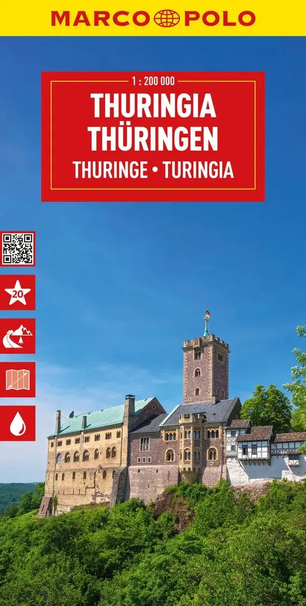 Wegenkaart 07 Thüringen