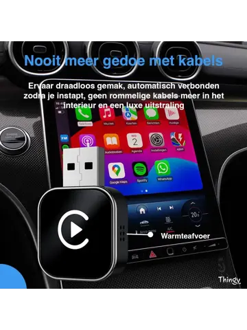 Mini 2-in-1 CarPlay & Android Auto Dongle