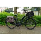 Voltano Dubbele Fietstas Floral Elegance