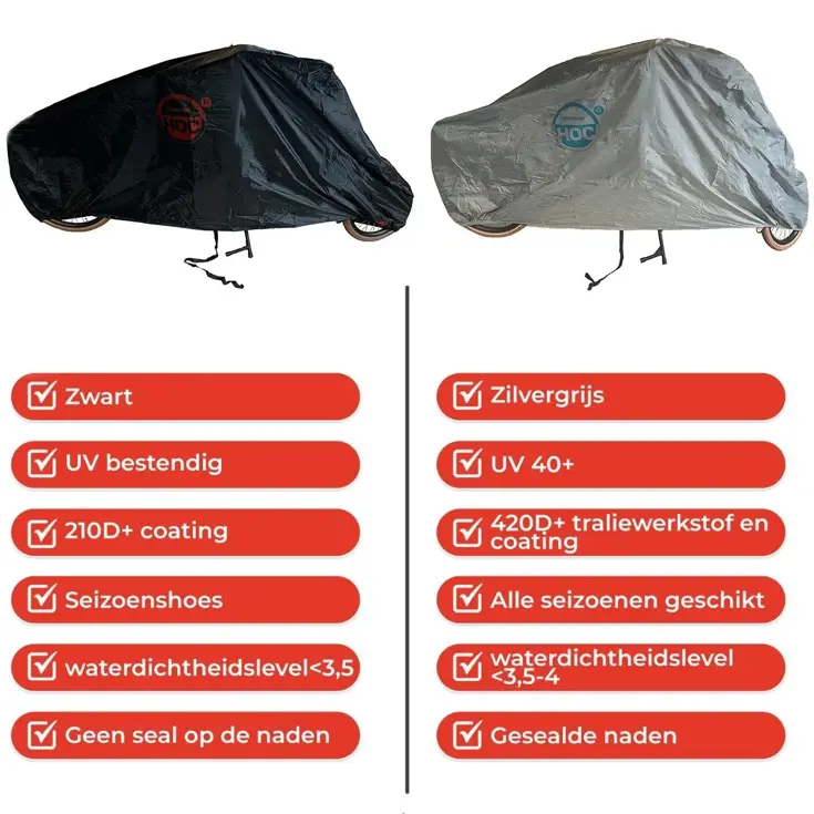 Bakfietshoes XXL - 295x110x140 cm