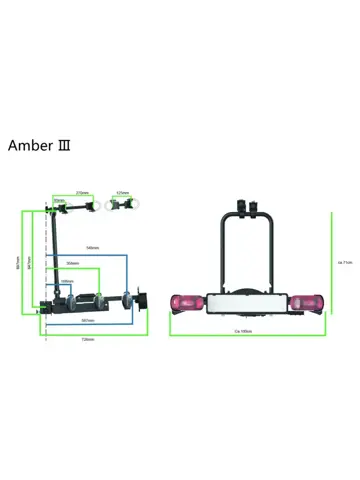 Pro-User fietsendrager Amber III