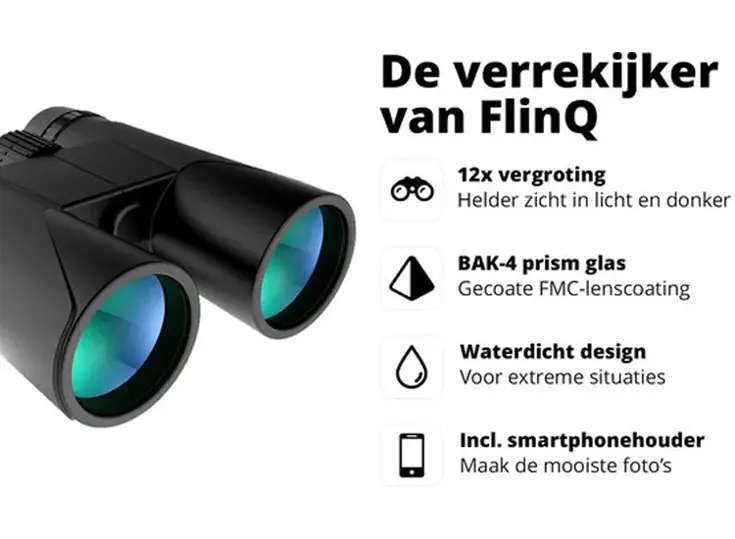 HD Verrekijker - 12x42 - BAK-4 Prisma