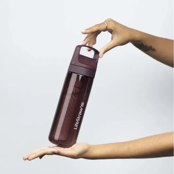 Lifestraw Go 2.0 - Waterfles 650ml - Rood