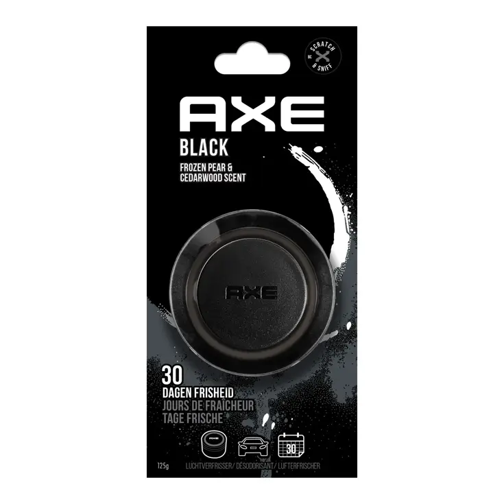 Authentieke geur Black voor in de auto