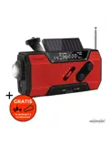 Noodradio® Solar Opwindbaar Met Batterijen