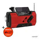 Noodradio® Solar Opwindbaar Met Batterijen