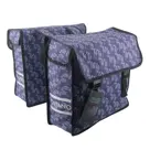 Voltano Dubbele Fietstas Floral Elegance