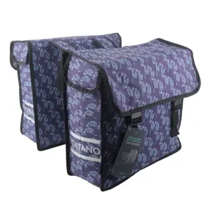 Voltano Dubbele Fietstas Floral Elegance