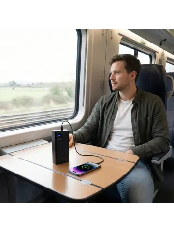 Powerbank 30000 mAh Snellader & LED Display