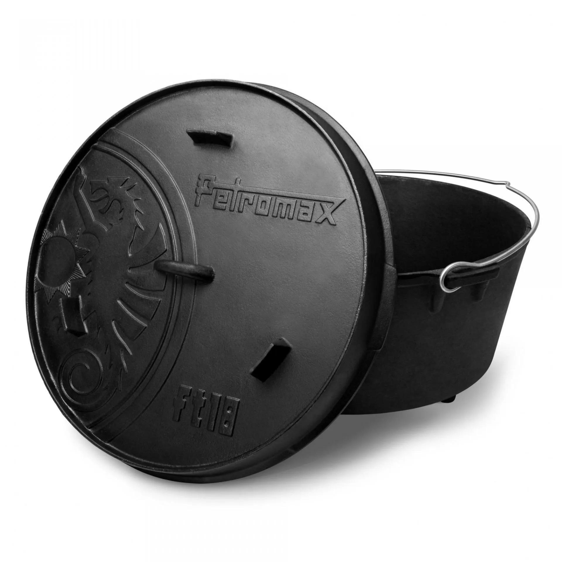 Petromax  Dutch Oven FT18-18QT  Met pootjes  Zwart