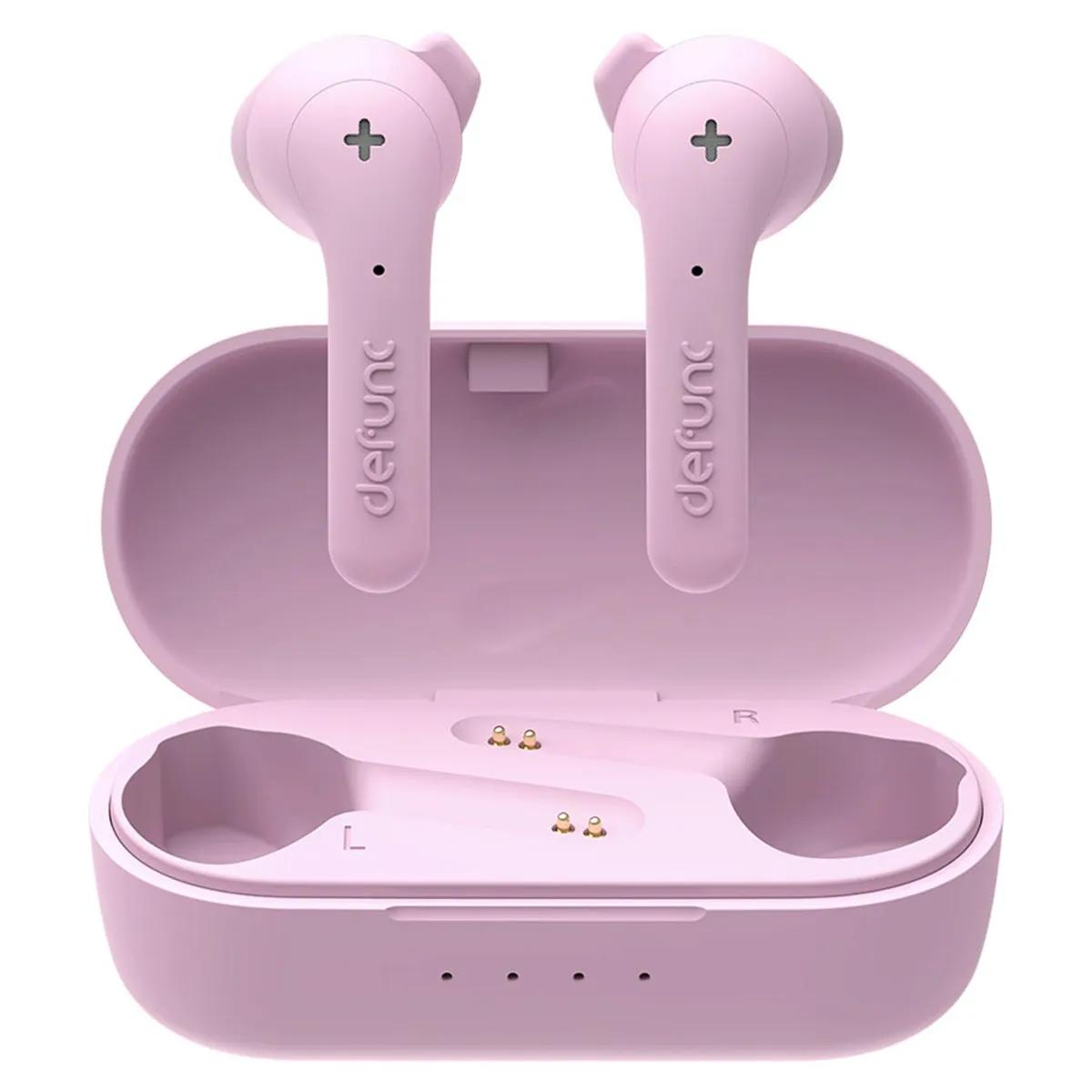 Defunc   Draadloos in-ear bluetooth oortjes  Roze