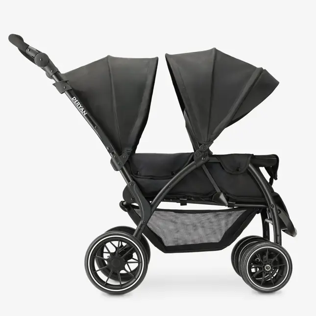 Luxe Elena dubbele buggy - Compact - Lichtgewicht