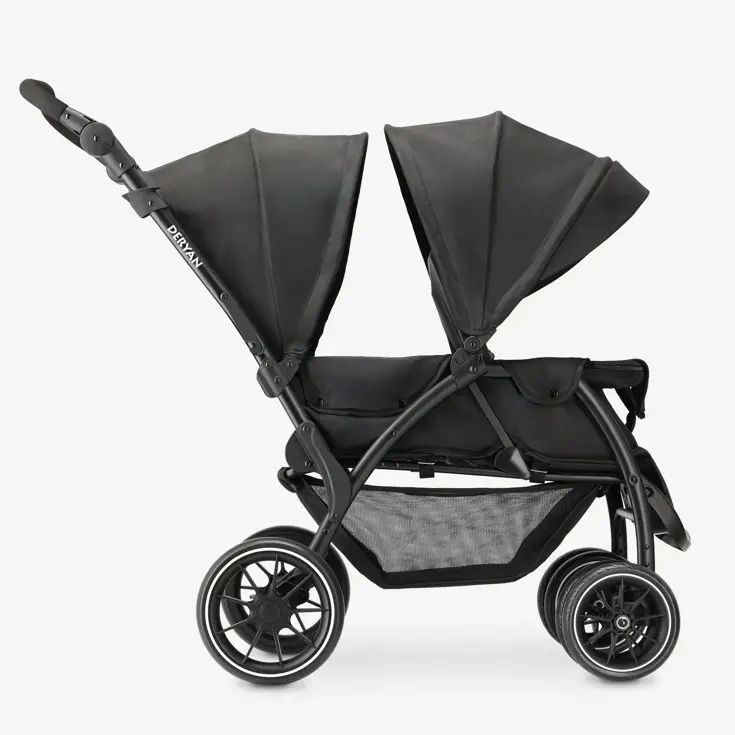Luxe Elena dubbele buggy - Compact - Lichtgewicht