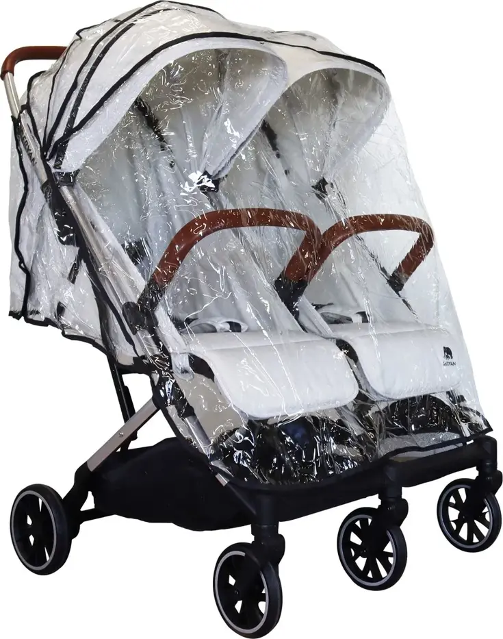 Rolo X2 Regenhoes dubbele buggy - Joovy Kooper x2