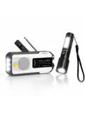 Noodradio 2.000mAh Wit + Zaklamp