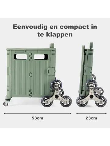 Boodschappenkrat - Trapwielen