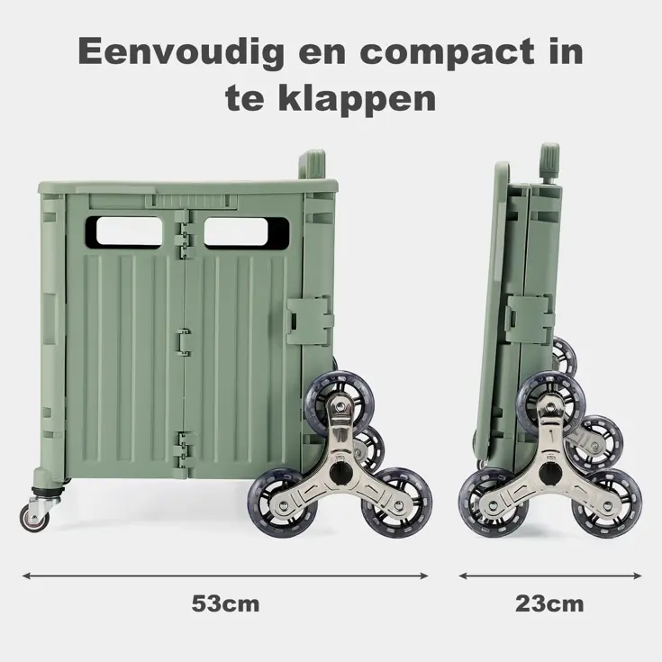 Boodschappenkrat - Trapwielen