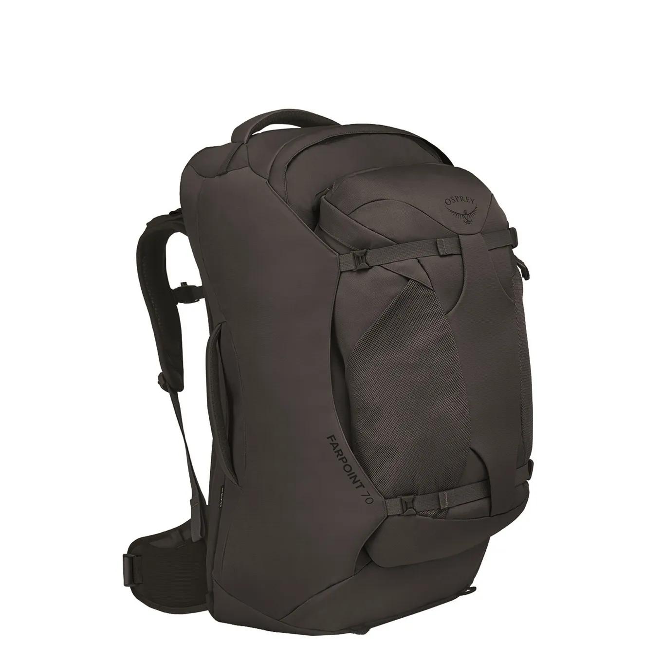 OSPREY  Farpoint 70 travel backpack  Grijs main product image