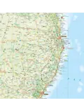 Wegenkaart Australië