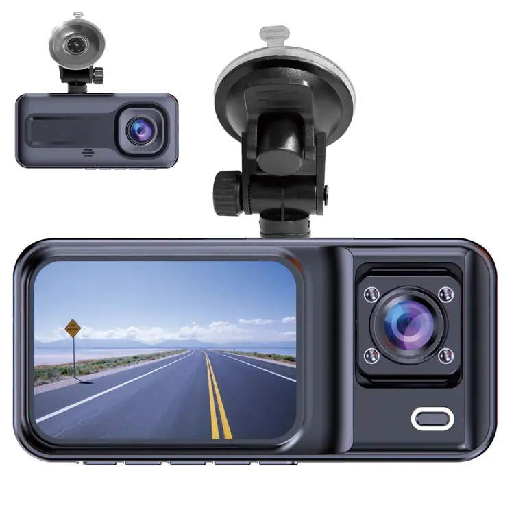 CCT2500 Dashcam - FullHD - Dual - 120° Groothoek