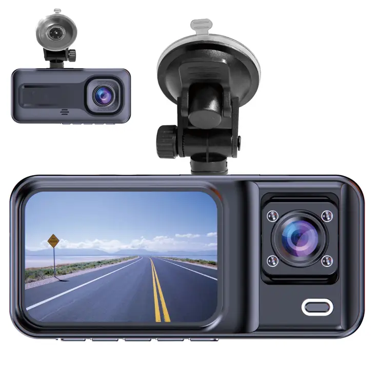 CCT2500 Dashcam - FullHD - Dual - 120° Groothoek