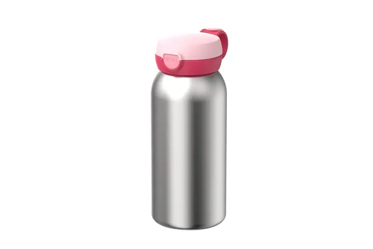 Mepal Campus RVS drinkfles met flipdop 600 ml