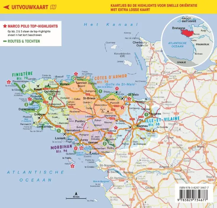 Marco Polo reisgids Bretagne