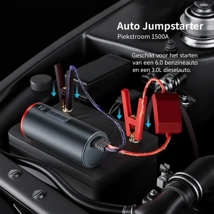 PowerSnap 12V Jumpstarter 300A & Powerbank