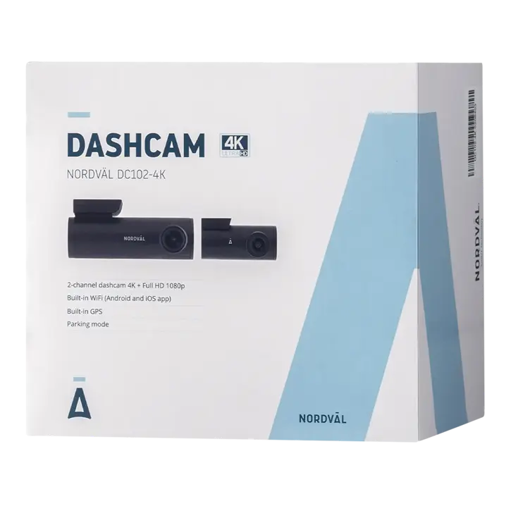 DC102-4K Dashcam 64GB