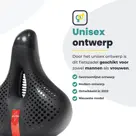 Voltano Gel Flow Fietszadel Met Uitsparing
