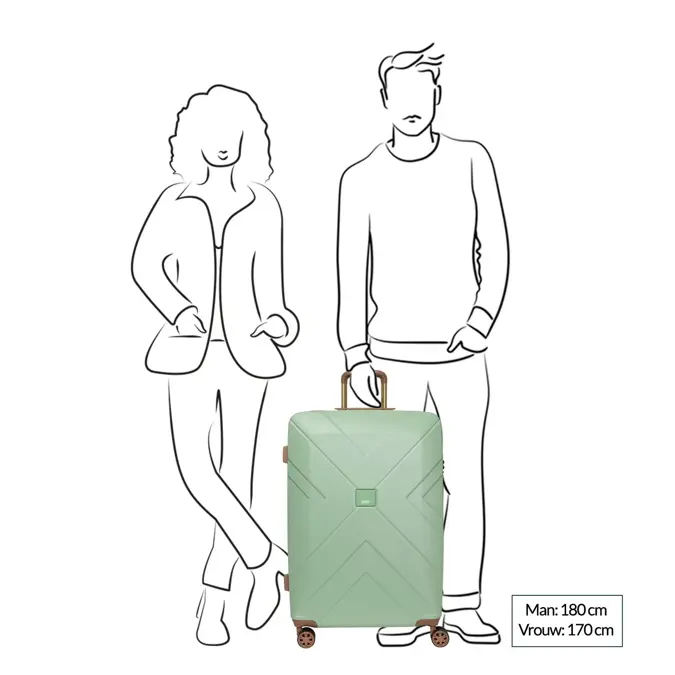 Oistr Florence Trolley 74 green |96 L