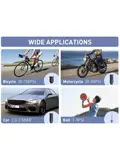 A2 PRO fietspomp auto oplaadbaar