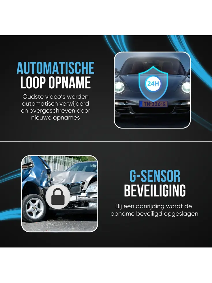 M27 2K QuadHD Wifi GPS 32gb dashcam