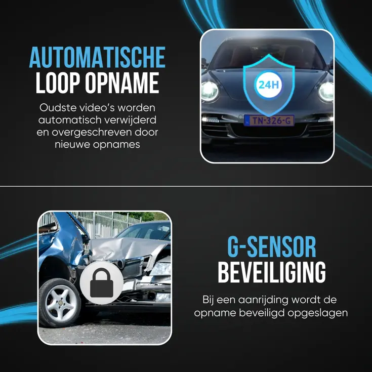 M27 2K QuadHD Wifi GPS 32gb dashcam