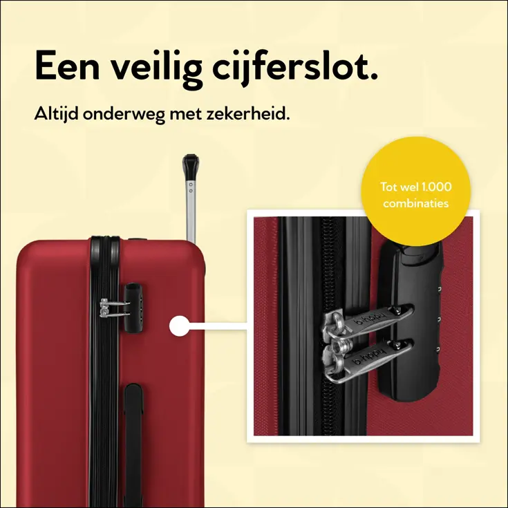 BHPPY - Handbagage Koffer - 53cm