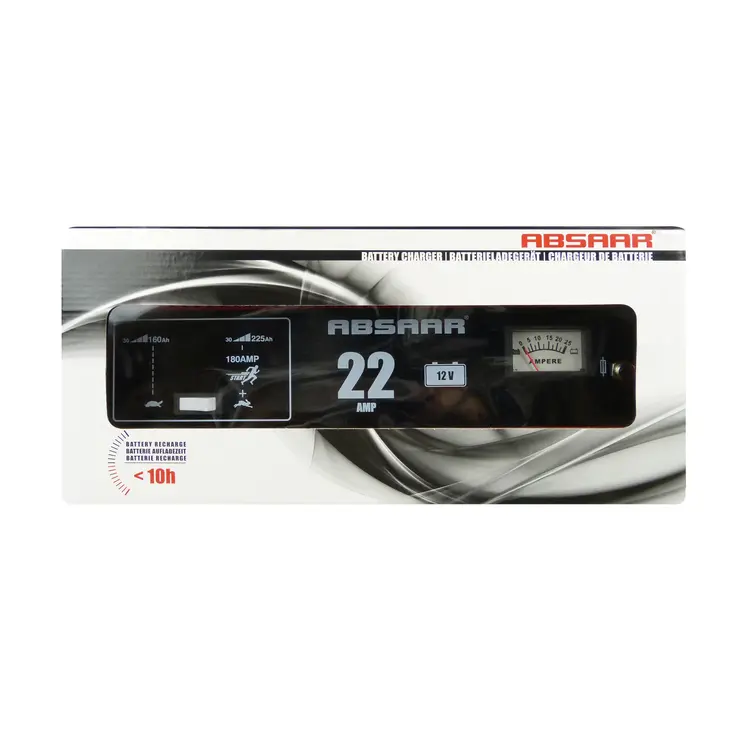 Professionele 12V acculader met jumpstarter 180A