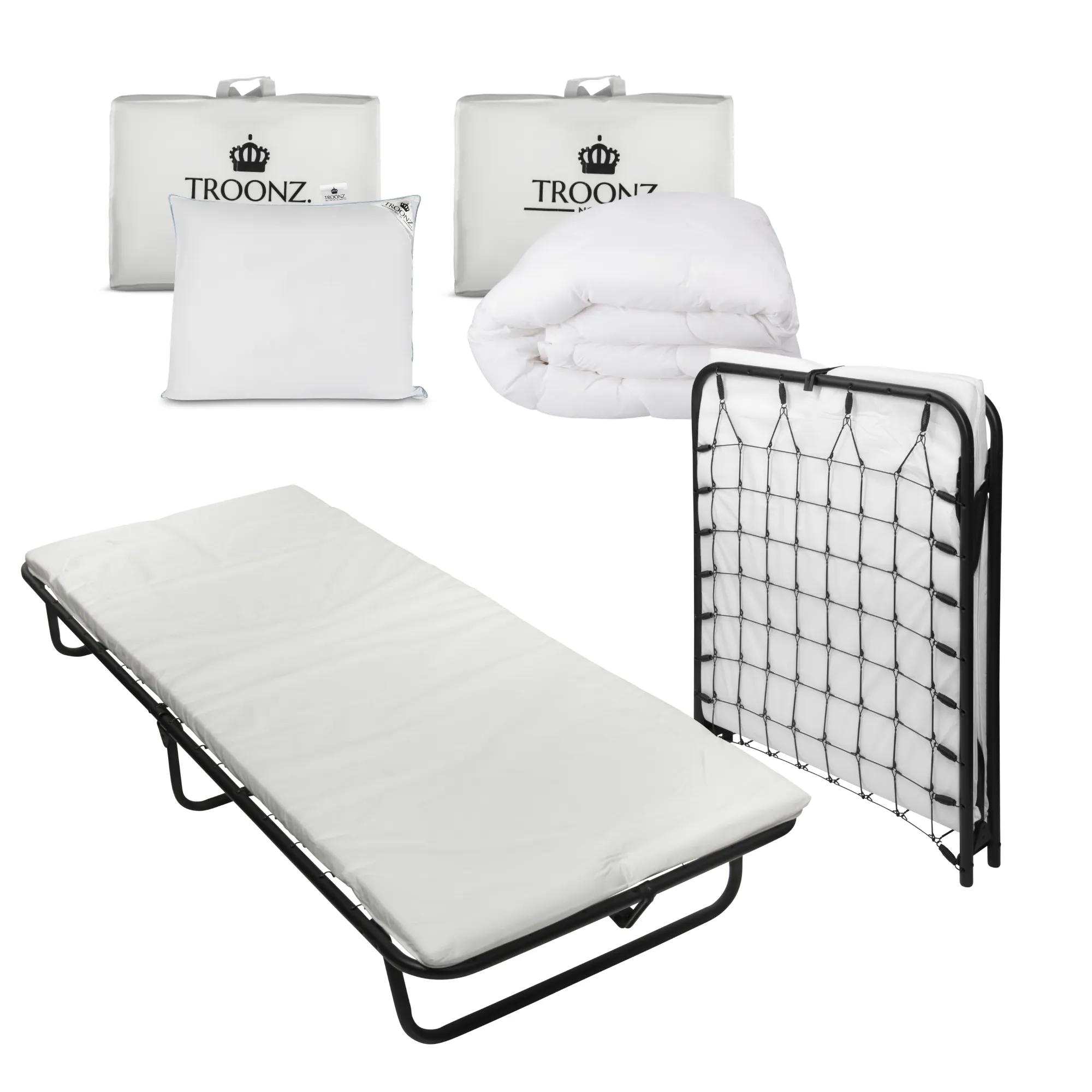 Troonz  Vouwbed Siena Deluxe  80 x 190  Set  Zwart main product image